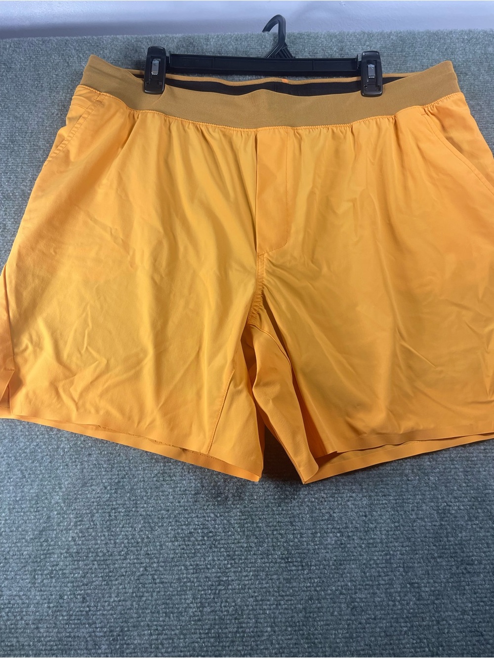 Ten Thousand Men's Athletic Shorts - Orange Citrus
